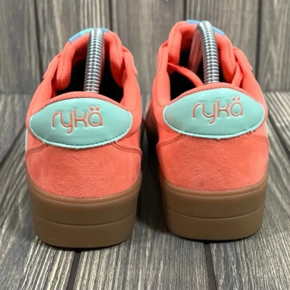 Ryka Viv Next Women Shoe Sneaker Lifestyle‎ Casual Coral Mint Sz 8.5 J4745F1800